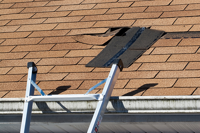 How to fix shingle damage after a storm